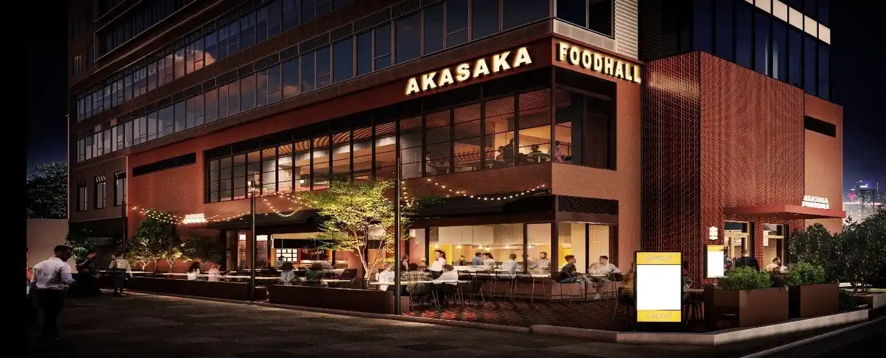 【野村不動産ホールディングス株式会社】 赤坂の街を彩る新しい飲食空間が誕生地域の社交場を目指すフードホール「kaiwaii akasaka」2025年10月29日 開業