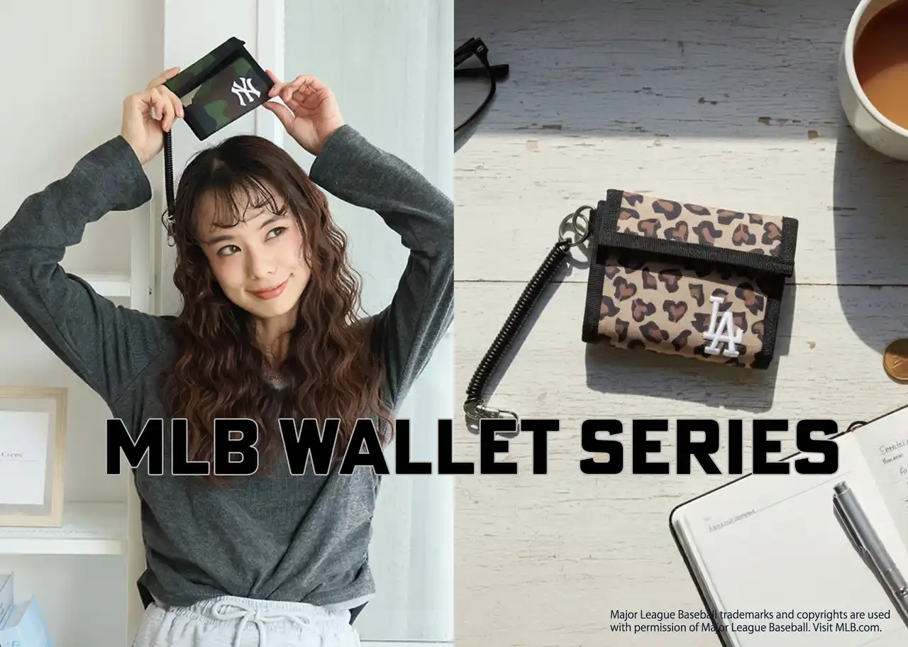【株式会社イーカムグループ】 E-COME GROUPより、『MLB』人気チームロゴの財布シリーズを販売開始！