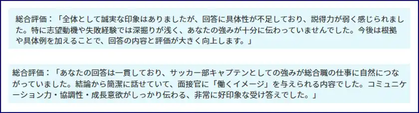 総合評価サンプル