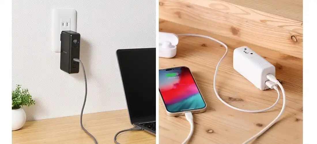 【エレコム株式会社】 お出かけ時の荷物が少なくなる！USB Power Delivery対応のAC一体型モバイルバッテリー 3モデルを新発売