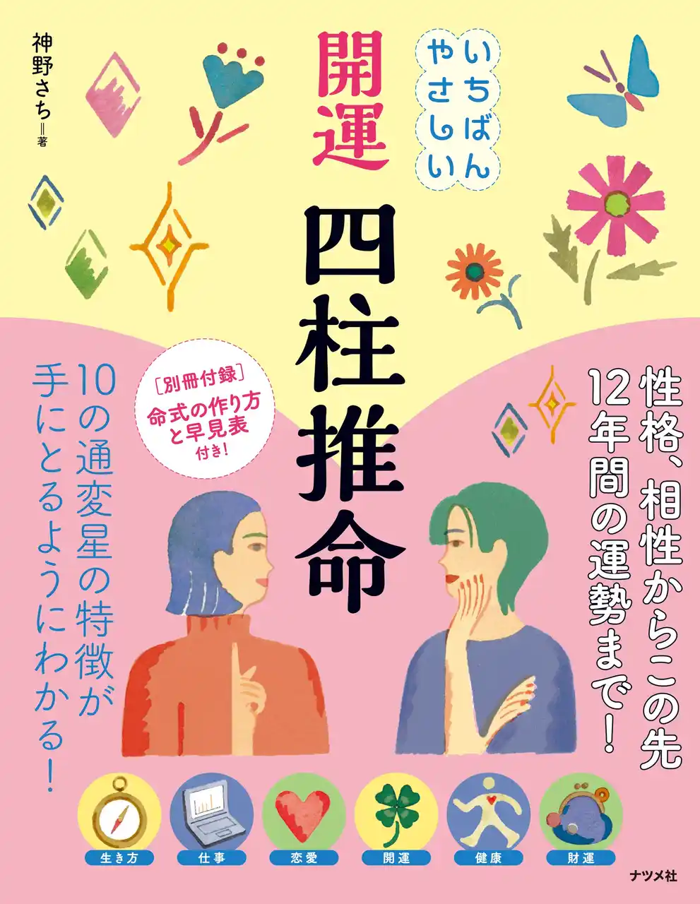 当たると評判の「四柱推命」をイラストも豊富に解説した決定版、『いちばんやさしい　開運　四柱推命』が12月15日に発売