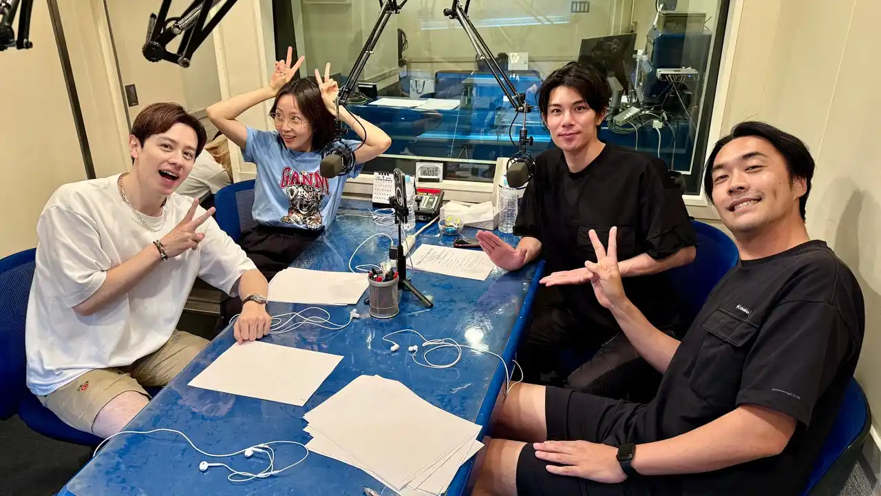 【朝日放送ラジオ株式会社】 「Sky presents 柿澤勇人のカキノキ坂ラジオ」ウエンツ瑛士＆木南晴夏が3週間ぶりに再登場！来るカキンツハルカのライブについて語る！