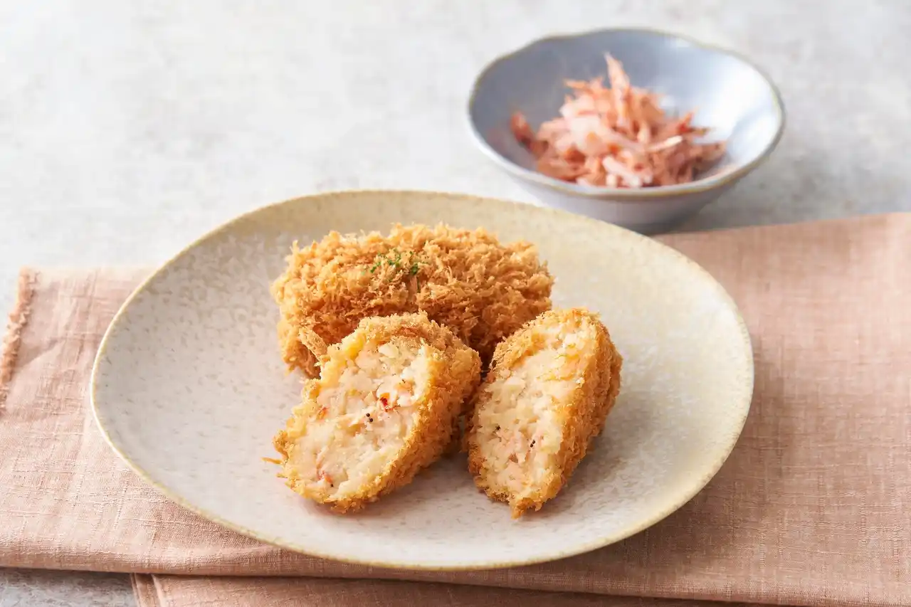 【井筒まい泉株式会社】 「駿河湾産桜エビのコロッケ」を3/18（水）より期間限定で発売　～春を感じる、桜エビの香りと旨味たっぷりのコロッケ～