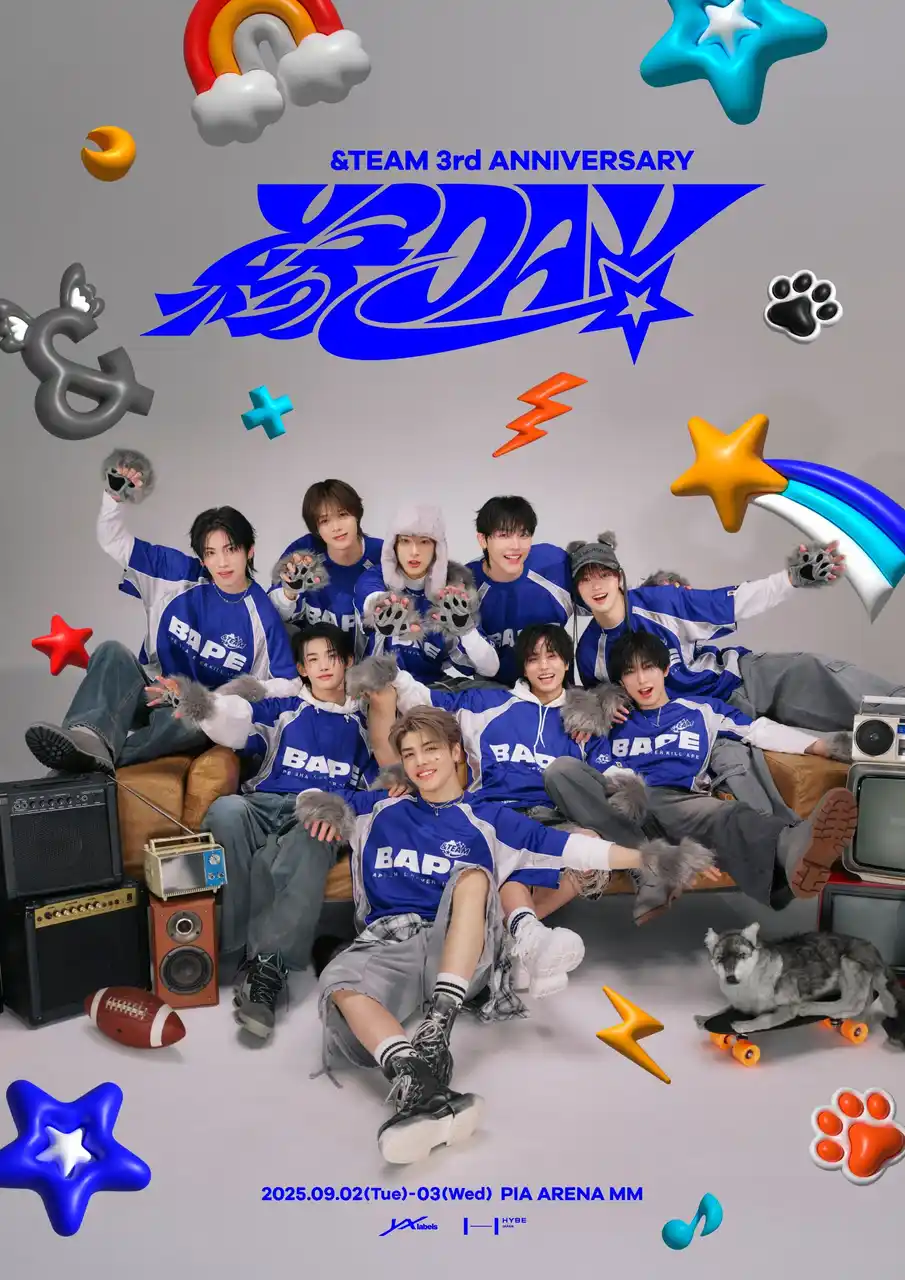 日本発のグローバルグループ&TEAM 結成3周年を記念したイベント　『&TEAM 3rd Anniversary [縁 DAY]』開催決定！