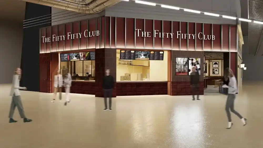 【株式会社 ファイターズ スポーツ＆エンターテイメント】 世界初、球場でワインを醸すという挑戦 「THE FIFTY FIFTY CLUB」8/5(火)エスコンフィールドHOKKAIDOにオープン ― ワインとウイスキー、二刀流のクラフトダイニング ―