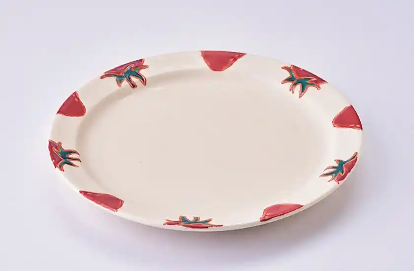 【食器】波佐見焼fruitsいちご プレートM