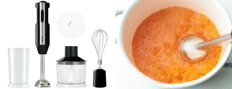 【テスコム】 400Wハイパワー×速度コントロールで、氷や冷凍果実も粉砕。下ごしらえを時短。「ハンドブレンダー TBL50A-K」新発売