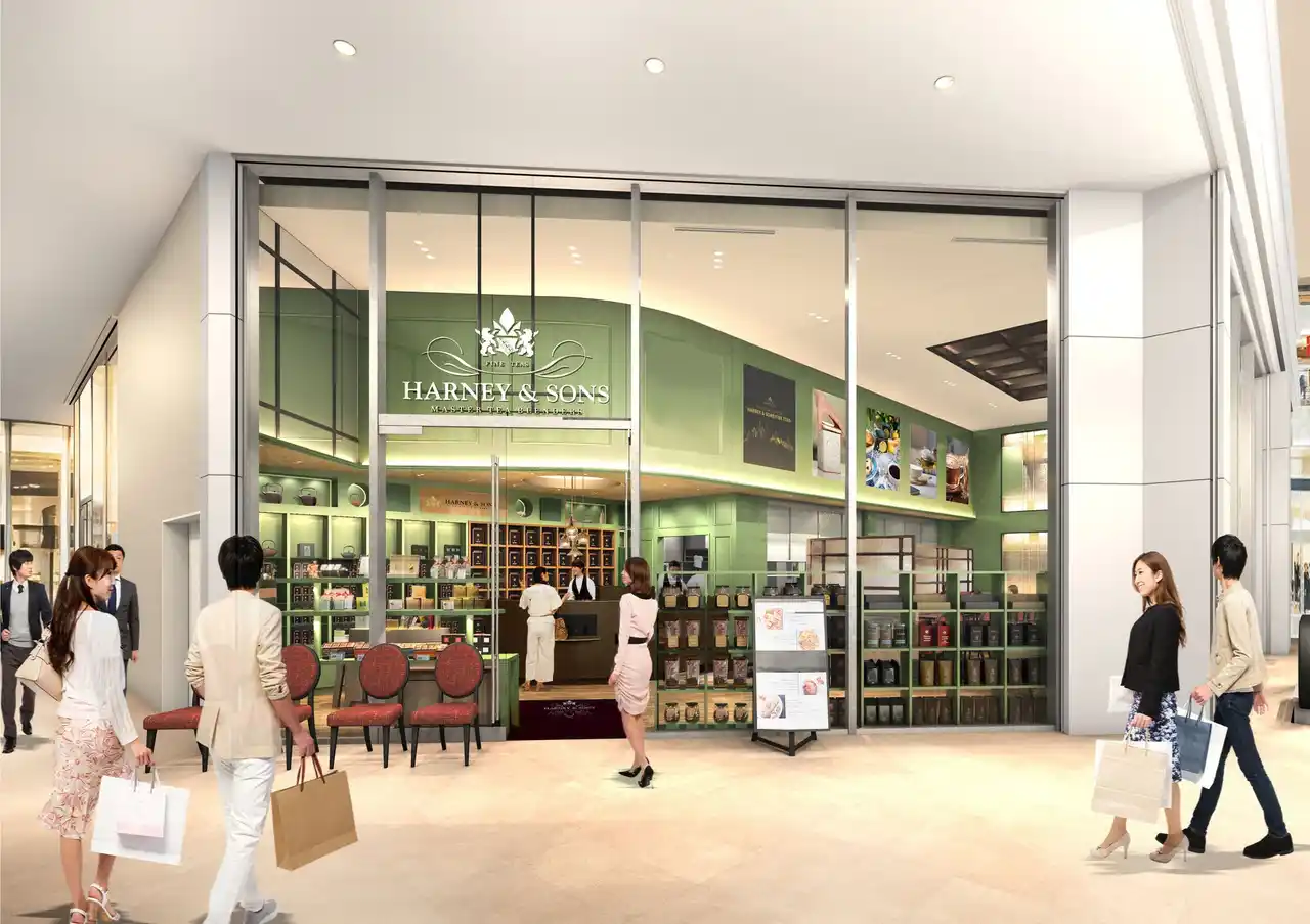 【八木春株式会社】 アメリカ発のプレミアムティーブランド「HARNEY & SONS」関西初となるティーサロンをKITTE大阪にオープン