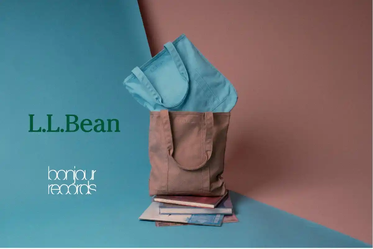 【株式会社ジュン】 L.L.Bean for bonjour records 2026 | Exclusive Record Tote Bag Vol.2