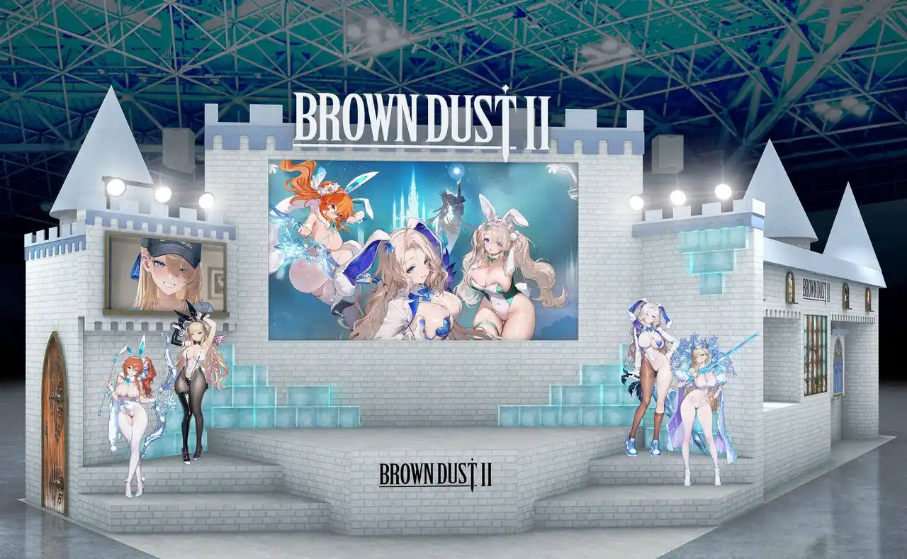 『ブラウンダスト2』C107出展！「えなこ」さん、タレント「東雲うみ」さん、「ハネアメ」さんの特別イベントも！