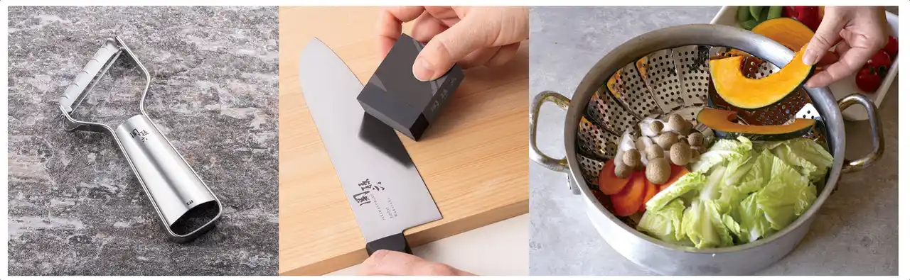 【貝印株式会社】 年間売り上げが昨対比241.7％※1に伸張した「関孫六 オールステンレスピーラー」をはじめとした、貝印2025年ヒット商品速報