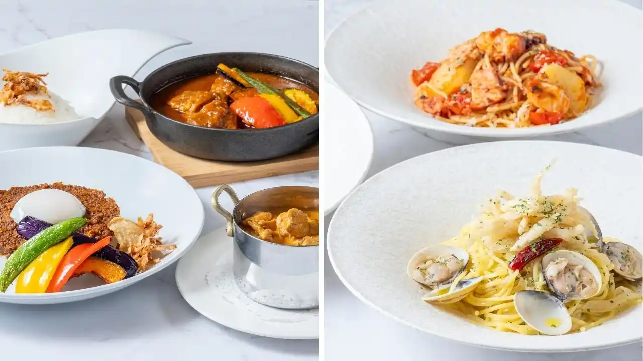 2025年夏限定！羽田エクセルホテル東急のカレー＆パスタフェア。ホテルで味わうバターチキンカレーや冷製カッペリーニなど特別メニューが登場