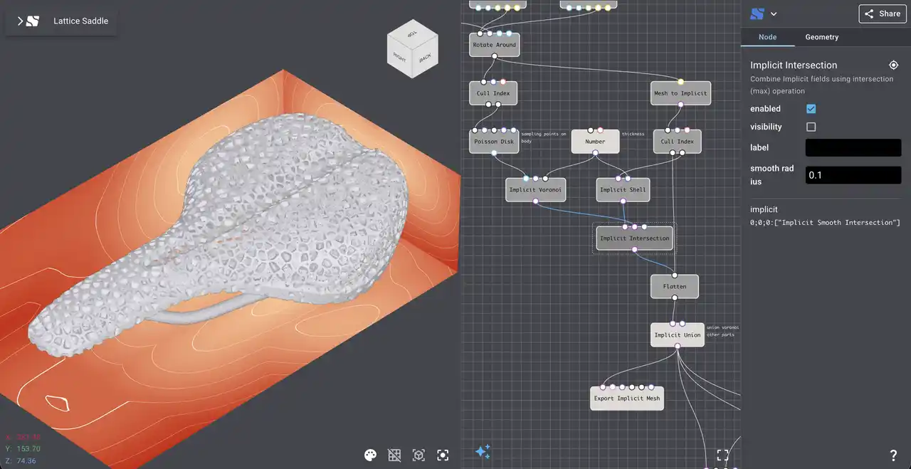3Dモデリングツール「Nodi」、Implicitモデリングを追加しDfAM向け設計機能を強化