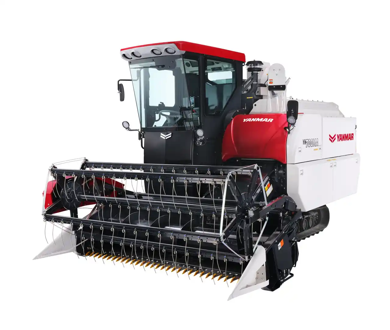 【ヤンマーホールディングス株式会社】 大豆・麦などの作物ごとの適応性を高めた普通型コンバイン「YH700MA」を発売