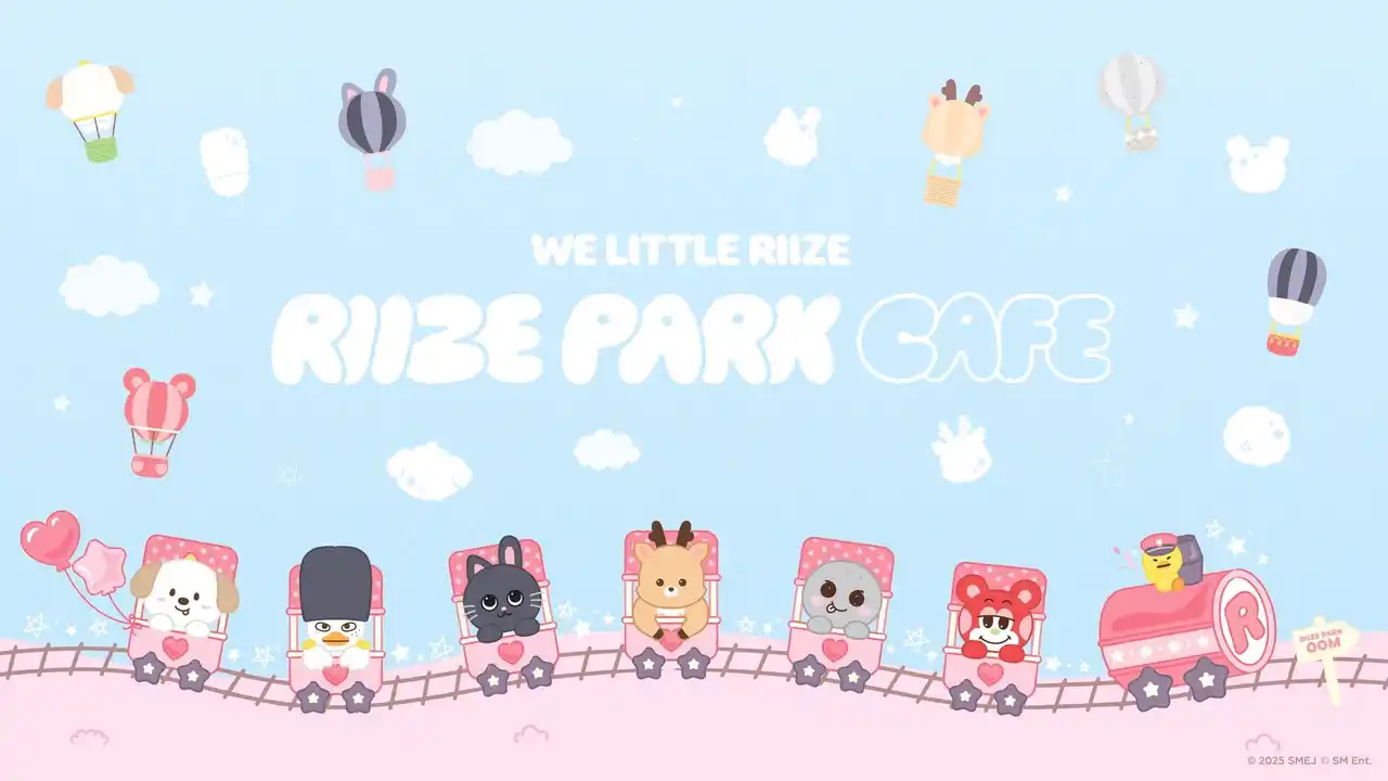 【株式会社エルティーアール】 RIIZEの公式キャラクター「WE LITTLE RIIZE」初のテーマカフェが開催決定！「RIIZE PARK CAFE」期間限定オープン！！
