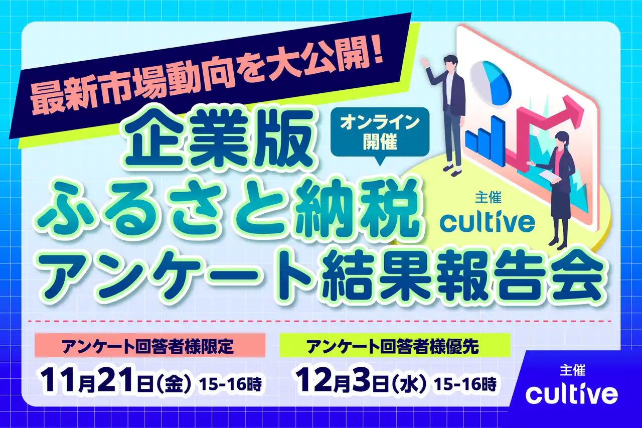 企業版ふるさと納税の最新市場動向を大公開！今年で６度目となるアンケート結果報告会を開催