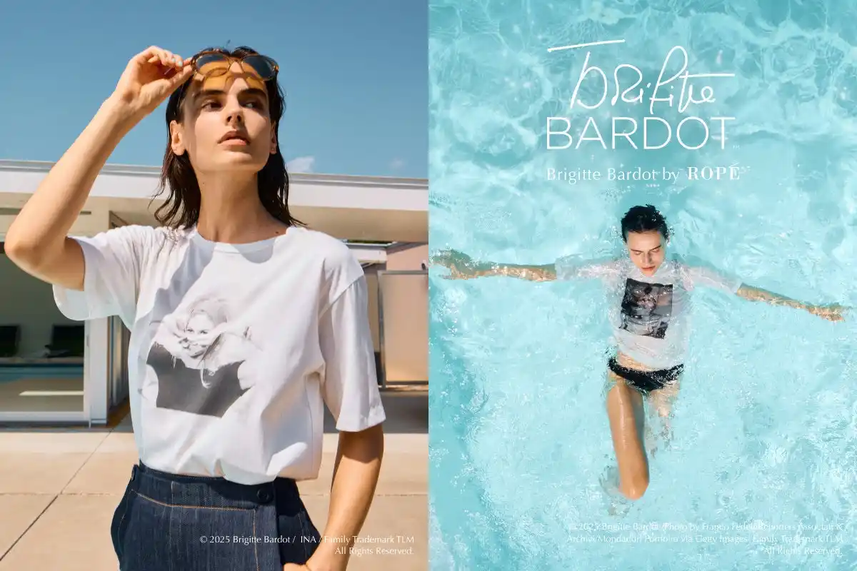 【株式会社ジュン】 【Brigitte Bardot by ROPE'】ブリジット・バルドーコラボレーション発売！