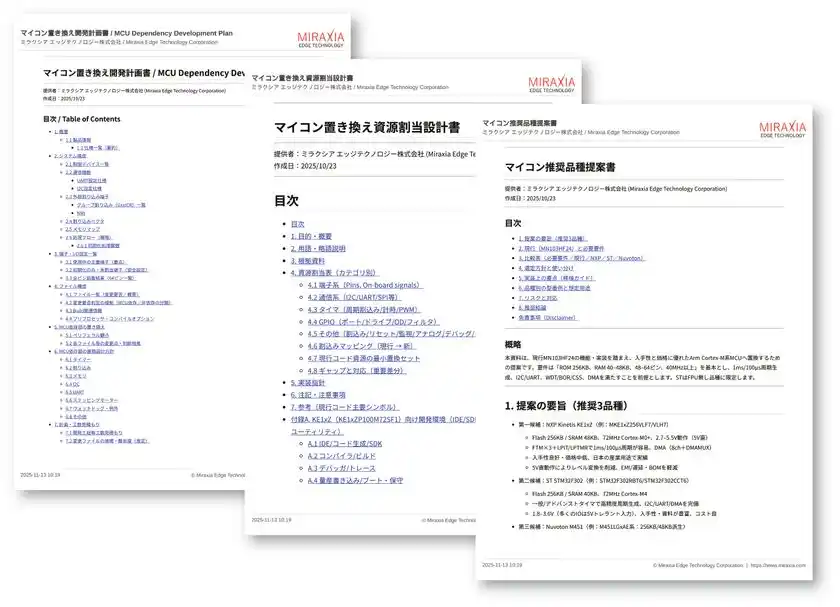 高品質な「要件定義」ドキュメントを納品(※サンプルイメージです)