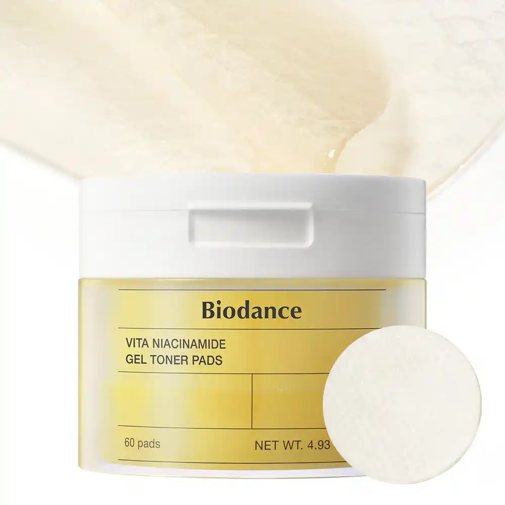 【株式会社サン・スマイル】 美容液ハイドロゲルマスクで話題の韓国コスメブランド「Biodance（バイオダンス）」の新感覚ゲルトナーパッドより『ビタナイアシンアミド』が登場。ふき取り＆保湿パックで透明感*¹ある肌へ