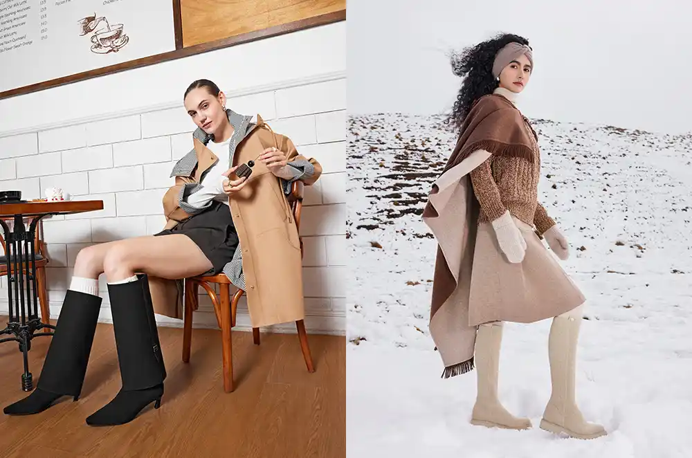 超人気K-popアイドルも着用 VIVAIAがロングブーツの販売を開始！