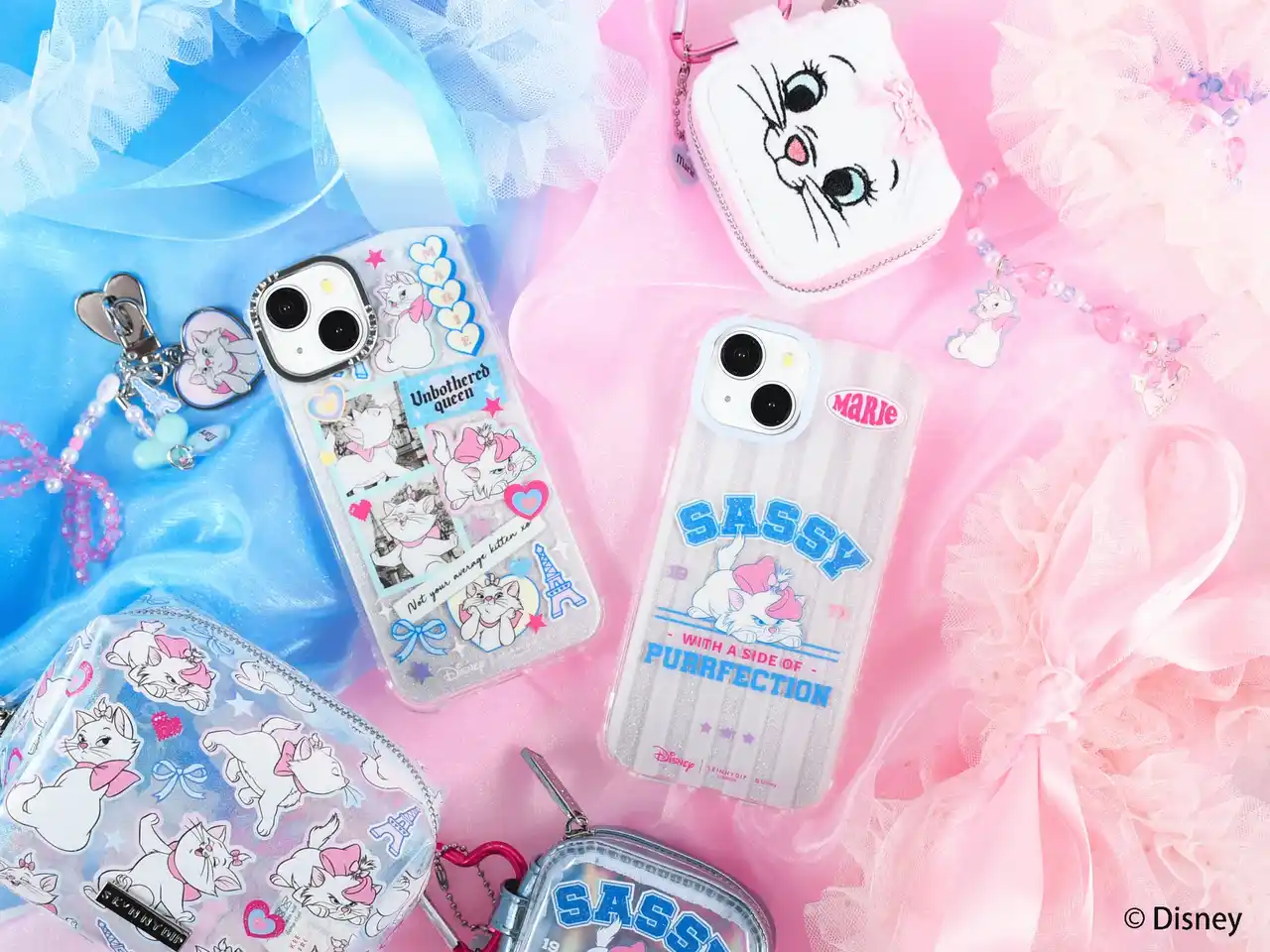 【新コレクション】SKINNYDIP LONDONから『おしゃれキャット』“マリー”のコラボコレクションが登場！冬にぴったりなブルー基調のデザイン！