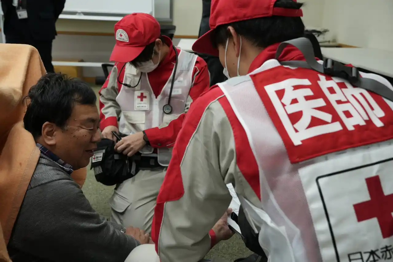 【日本赤十字社神奈川県支部】 大規模災害の出動に備えて　災害現場で活動する救護員を養成！