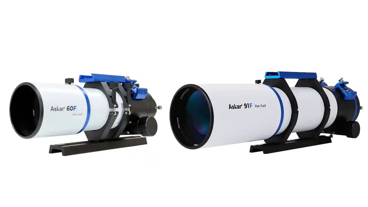 【株式会社サイトロンジャパン】 コストパフォーマンスに優れる4枚玉EDフラットフィールド鏡筒Askar「60F鏡筒」「91F鏡筒」を発売