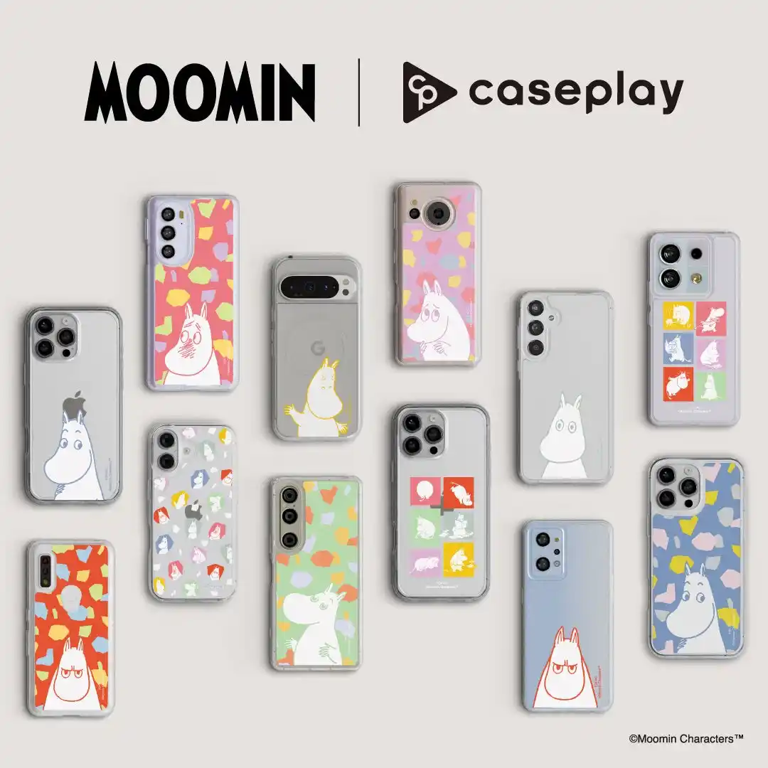 【株式会社FOX】 北欧の人気キャラクター「MOOMIN(ムーミン)」のスマートフォンアクセサリーがデザイン×130機種以上のラインナップでcaseplayから登場！