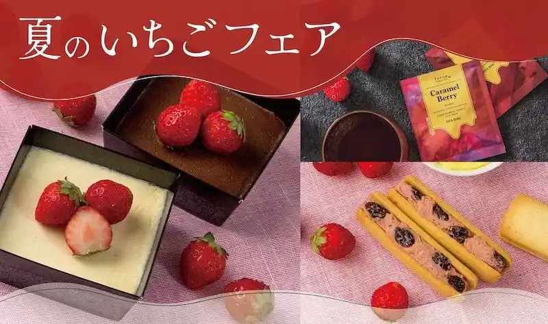 鮮やかな香りと酸味のいちごスイーツで暑い夏を癒す。toroa夏のいちごフェア