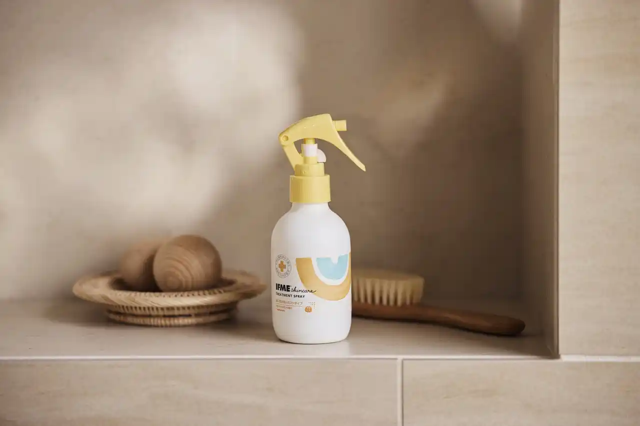 【IFME（イフミー）】 濡れた髪のまま使用できて、洗い流し不要!朝の寝ぐせ直しにも。ベビー・キッズの繊細な髪のためのトリートメントスプレー