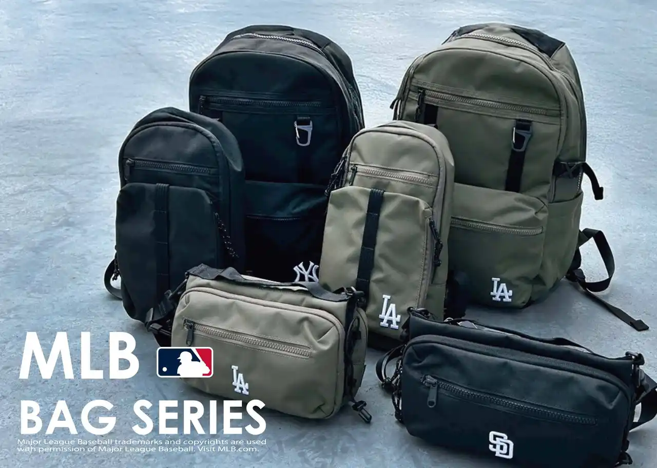 【株式会社イーカムグループ】 E-COMEGROUPより、『MLB Nylon Cordura Bag series』Release！
