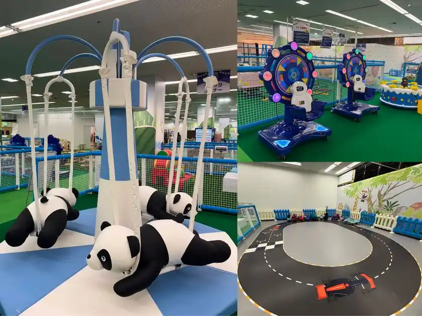 楽しい乗り物が大集結