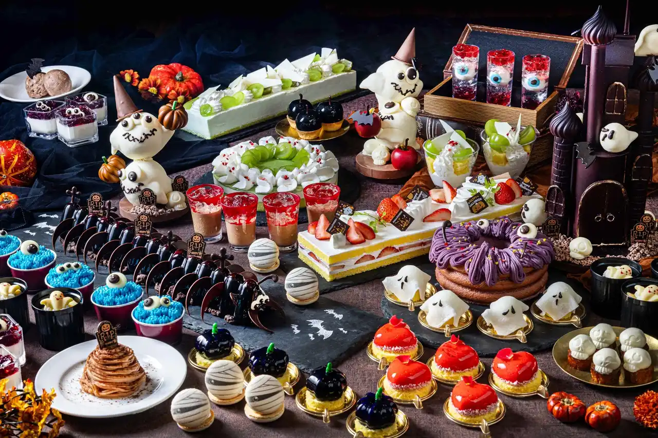 【サンシャインシティプリンスホテル】「ハロウィーン＆シャインマスカットスイーツブッフェ」