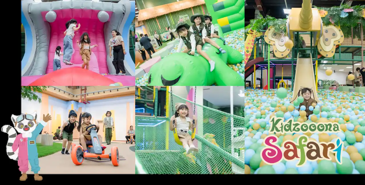 【株式会社イオンファンタジー】 イオンファンタジー、マレーシアに「Kidzooona Safari」を初出店“大自然を旅する冒険”がテーマの大型プレイグラウンド『Kidzooona Safari イオンモールニライ店』をオープン！