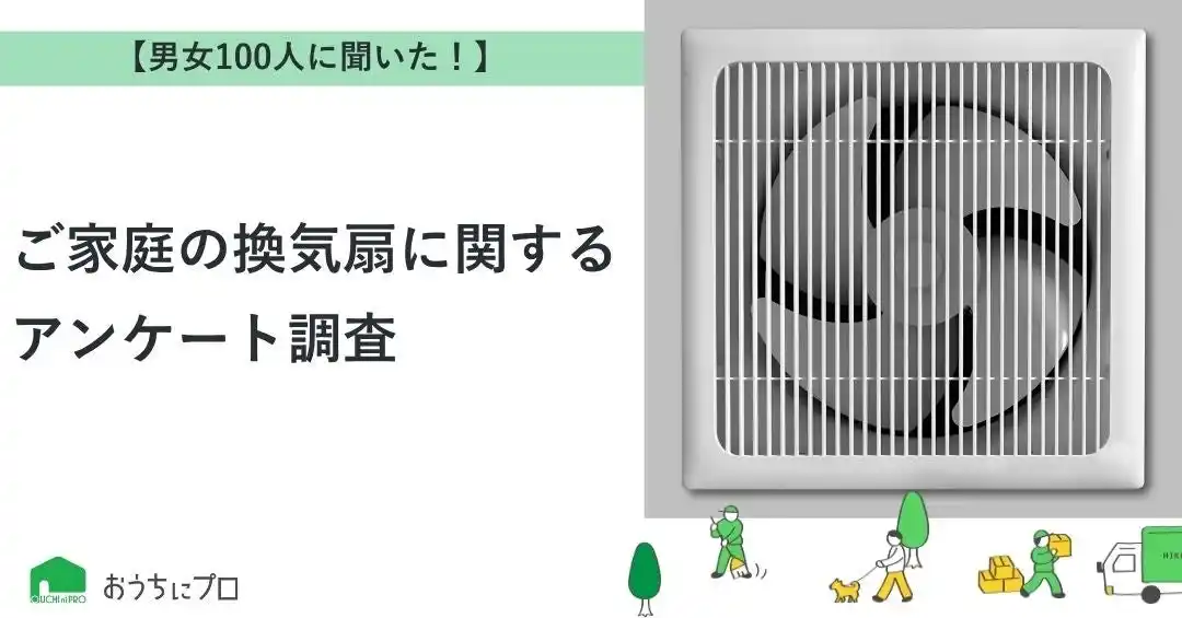 【株式会社ゼロアクセル】 【おうちにプロ】ご家庭の換気扇に関するアンケート調査