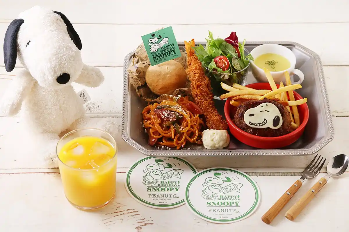 【株式会社ポトマック】 PEANUTS Cafe｜【第二弾】8月10日はスヌーピーのバースデー！ “HAPPY BIRTHDAY SNOOPY 2025”をテーマにした、メニューや特別コースが登場！