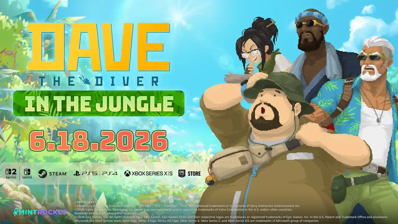 【株式会社ネクソン】 『デイヴ・ザ・ダイバー』新DLC「In the Jungle」の配信日が6月18日に決定！