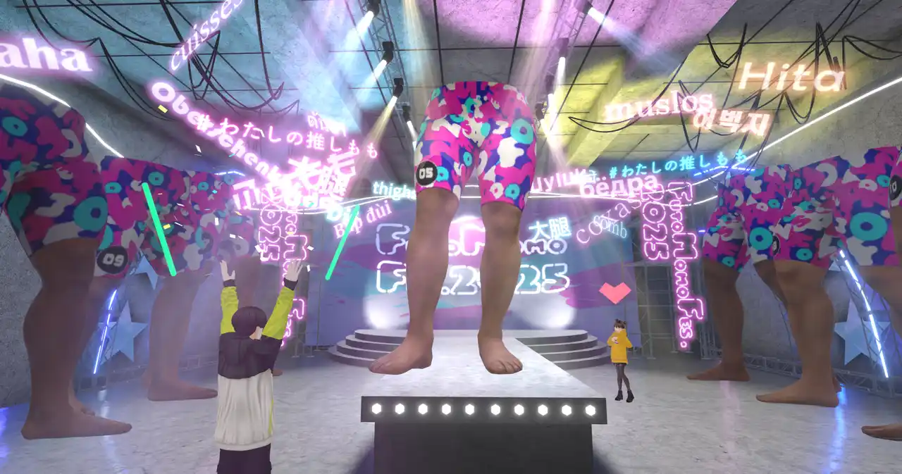 世界初（※）の「FUTOMOMO Fes.2025」をclusterで開催！大阪・関西万博会場と連動した生中継イベントに、にじさんじ人気バーチャルライバーのジョー・力一さんと天宮こころさんが登場！