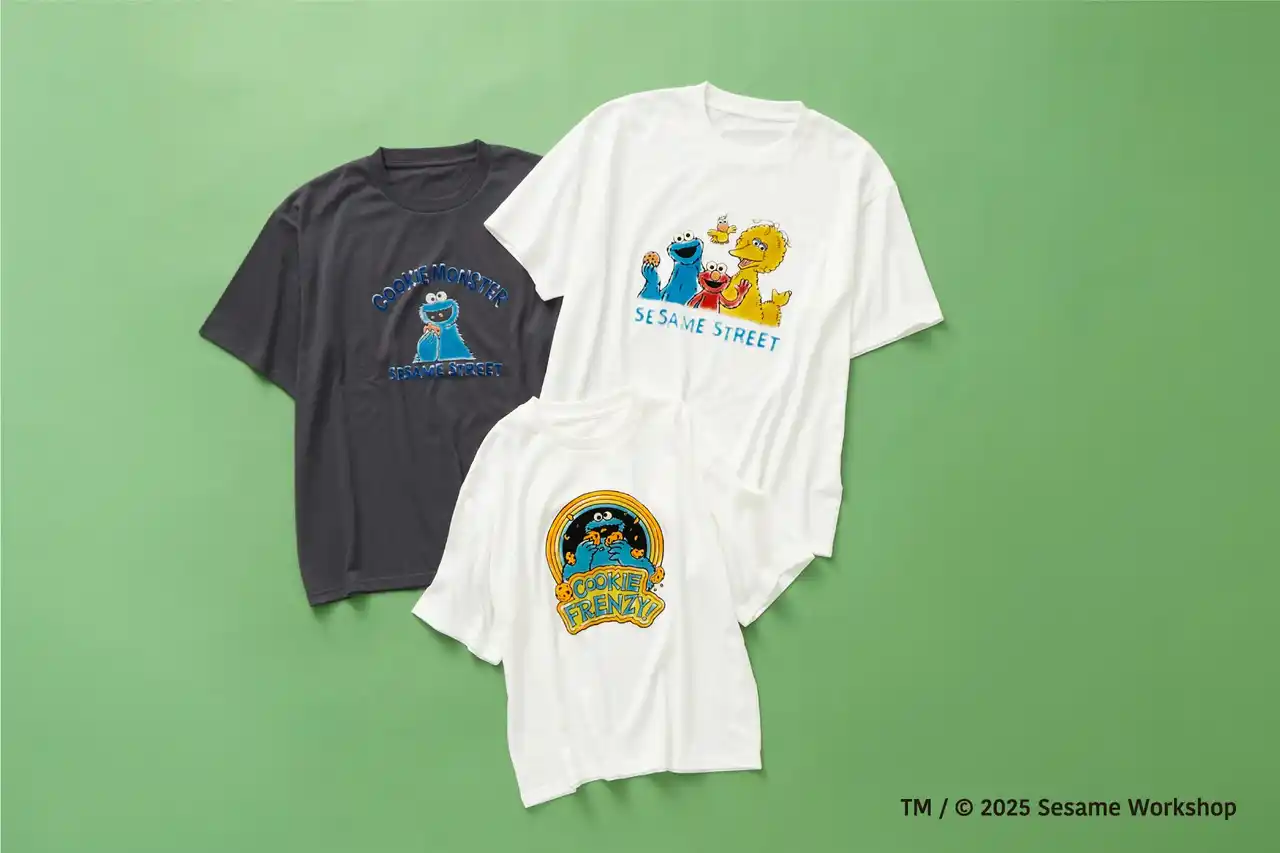 【株式会社 ワールド】 【THE SHOP TK】世界中で愛されている「セサミストリート」とのコラボレーションTシャツを発売！
